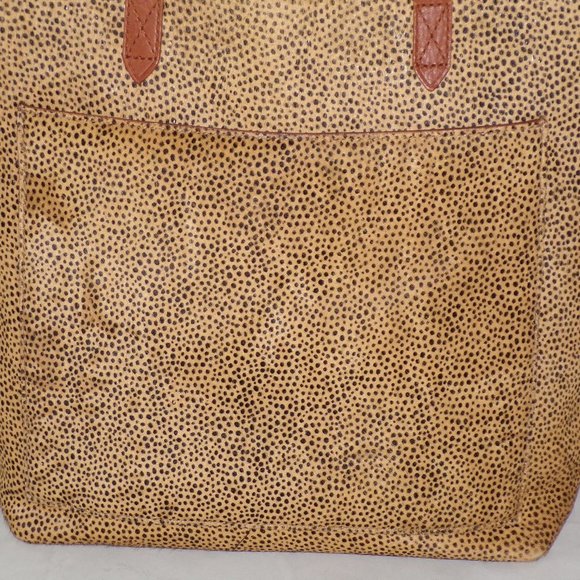 MADEWELL Transport Tote Calf Hair Leopard Bag - Picture 7 of 11